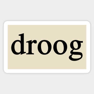 droog Sticker